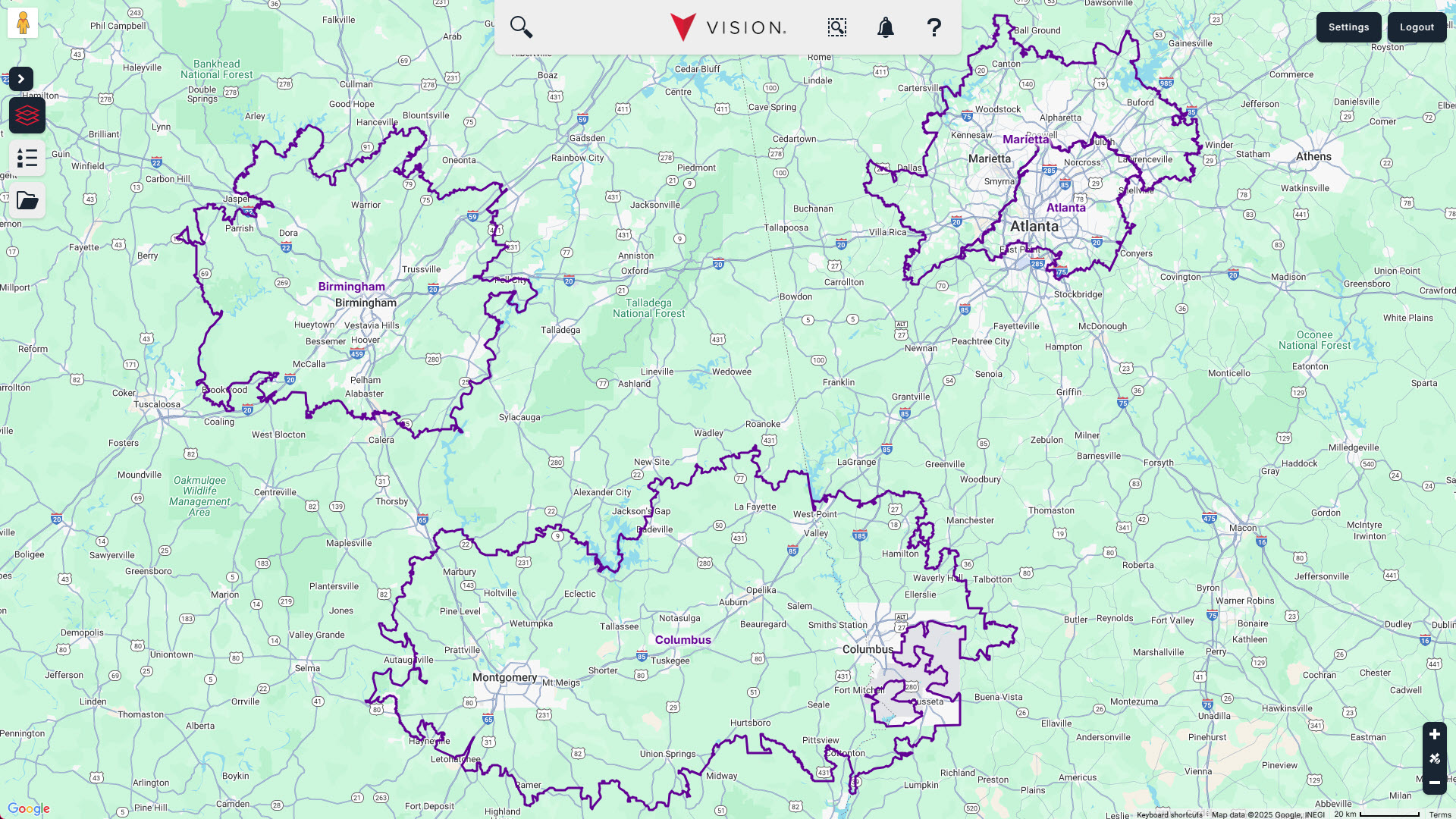 Territory Mapping Before Image