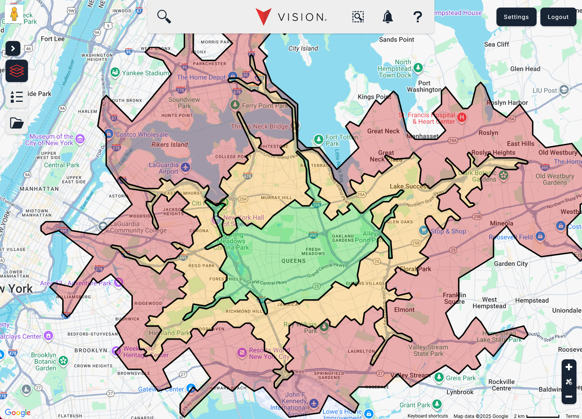 Vision Platform Drive Zones v2